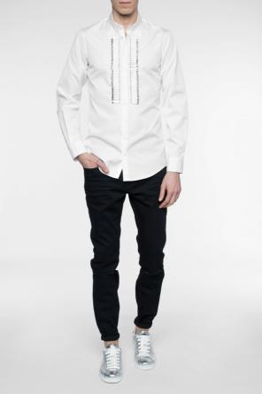 Jeansy z dziurami, zdjęcie 2 Jeansy z dziurami od Saint Laurent
